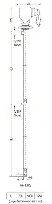 Motorised Barrel Pump